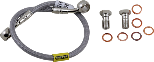 GBRAKES Brake Line Kit - Rear - Stainless Steel - SV650 '09-'23