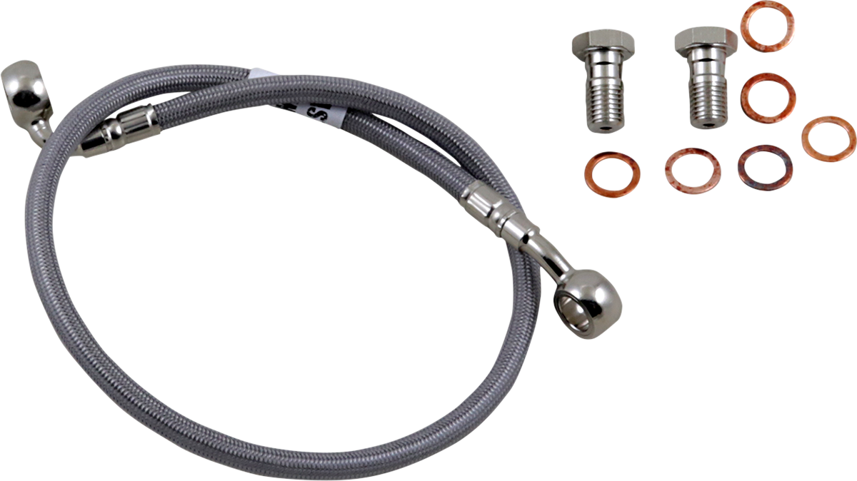 GBRAKES Brake Line Kit - Rear - Stainless Steel - FZ6R '09-'17