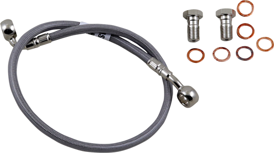 GBRAKES Brake Line Kit - Rear - Stainless Steel - FZ6R '09-'17