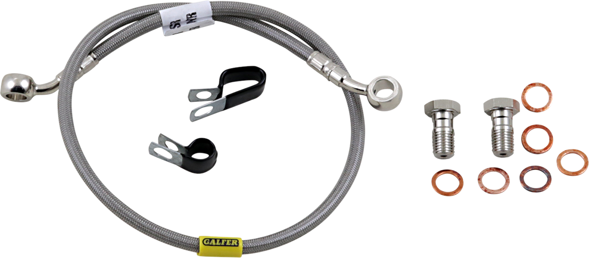 GBRAKES Brake Line Kit - Rear - Stainless Steel - ZX1000 / ZR 1000 '10-'13