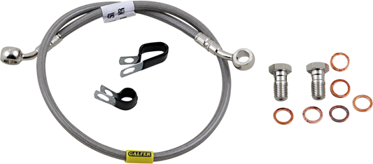 GBRAKES Brake Line Kit - Rear - Stainless Steel - ZX1000 / ZR 1000 '10-'13