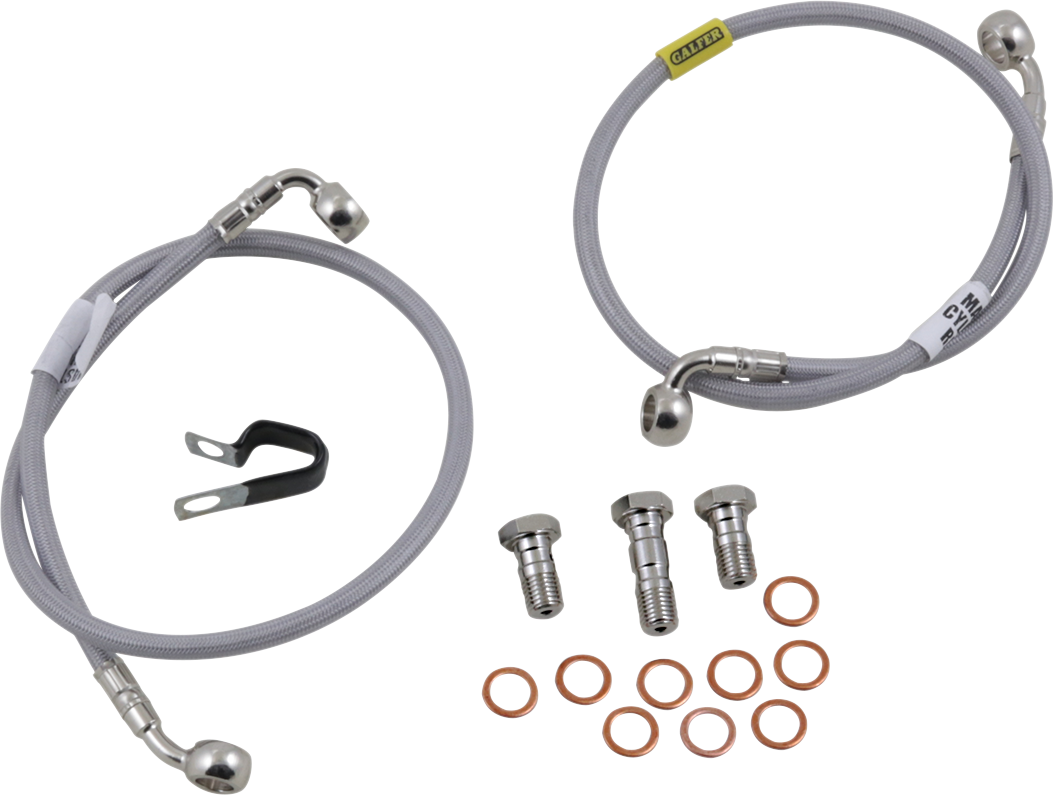 GBRAKES Brake Line Kit - Front - Stainless Steel - GSX-R600 / GSX-R750 '11-'23