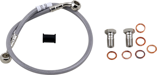 GBRAKES Brake Line Kit - Rear - Stainless Steel - FZ-07 '15-'17
