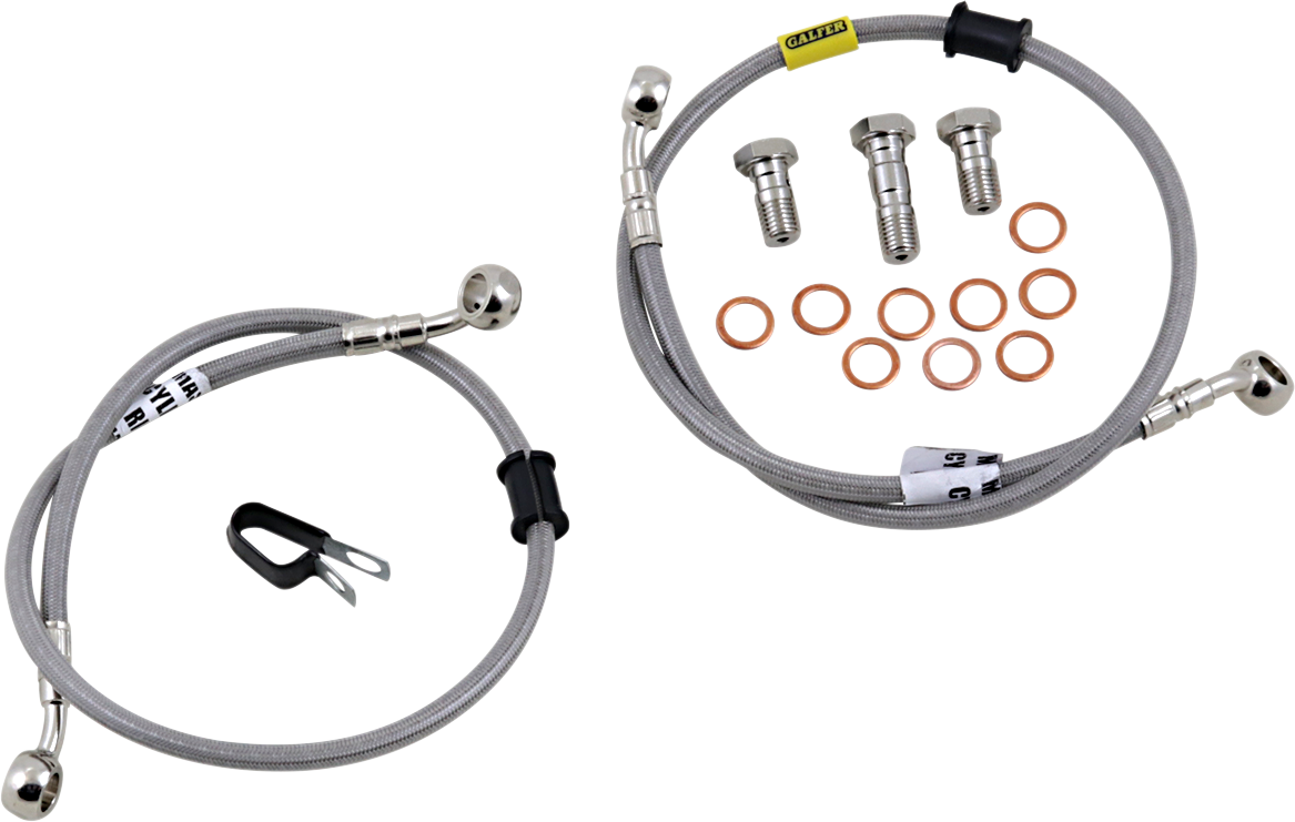 GBRAKES Brake Line Kit - Front - Stainless Steel - ZX1000 Ninja ZX-10R '16-'18