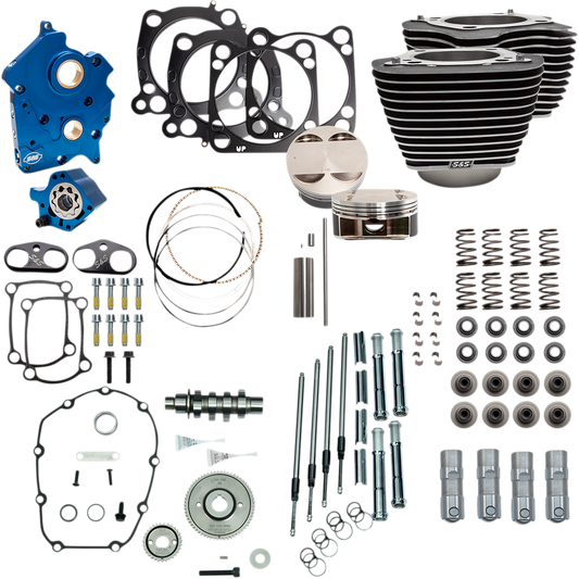 S&S CYCLE 124" Power Package Engine Performance Kit - Gear Drive