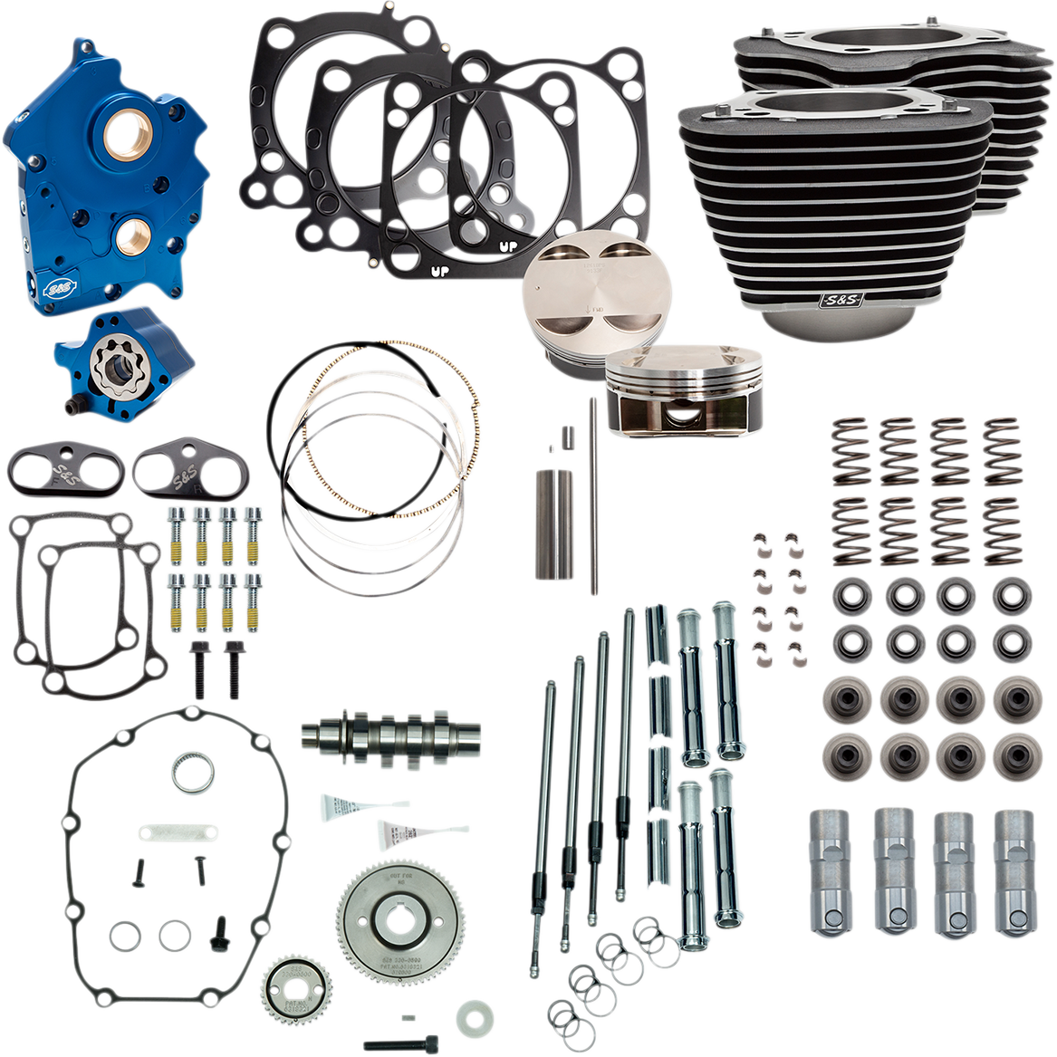 S&S CYCLE 128" Power Package Engine Performance Kit - Gear Drive
