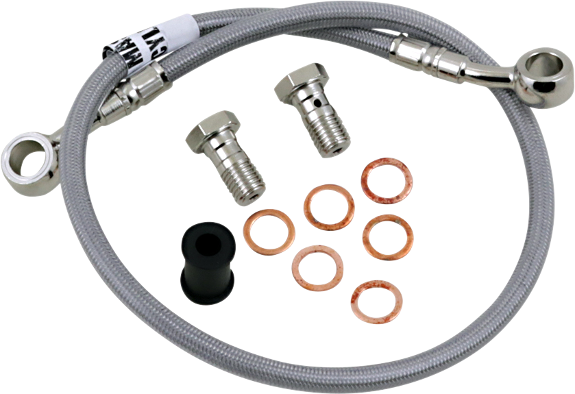 GBRAKES Brake Line Kit - Rear - Stainless Steel - Versys-X 300 '17-'23