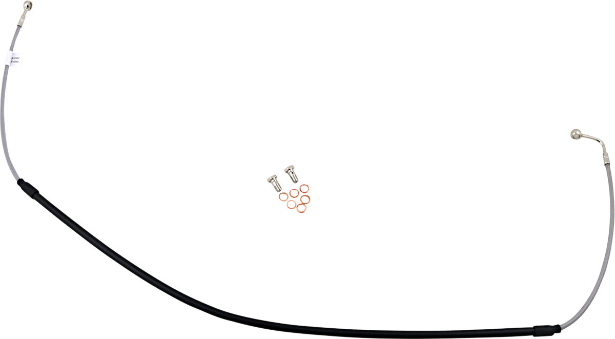GBRAKES Complete Brake Line Kit - Front - Stainless Steel - KX125 / KX250 / KX500 '90-'03