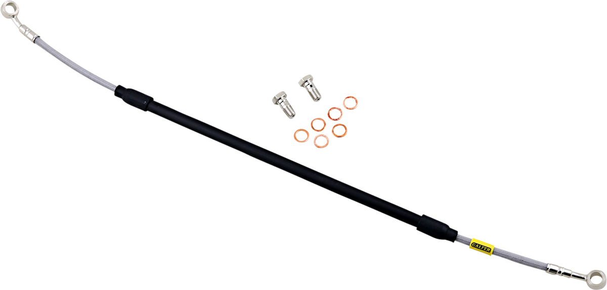 GBRAKES Complete Brake Line Kit - Rear - Stainless Steel - KX125 / KX250 / KX500 '90-'04