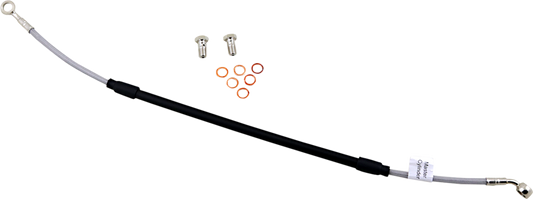 GBRAKES Complete Brake Line Kit - Rear - Stainless Steel - RM125 / RM250 '04-'08