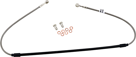 GBRAKES Complete Brake Line Kit - Front - Stainless Steel - RM85 '06-'23