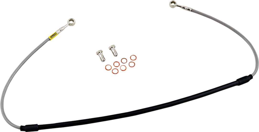GBRAKES Complete Brake Line Kit - Front - Stainless Steel - KX65 '05-'20