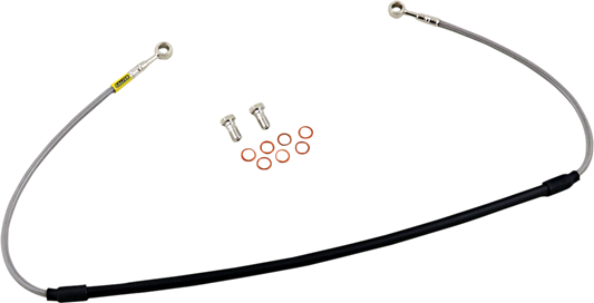 GBRAKES Complete Brake Line Kit - Front - Stainless Steel - KX65 '05-'20