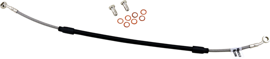 GBRAKES Complete Brake Line Kit - Rear - Stainless Steel - CR125R / CR250R '04-'07