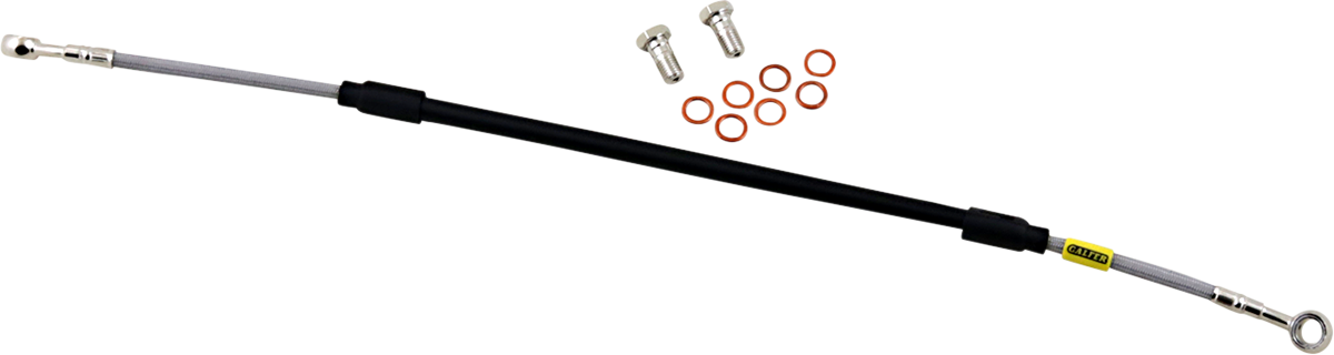 GBRAKES Complete Brake Line Kit - Rear - Stainless Steel - CR85R '06-'07