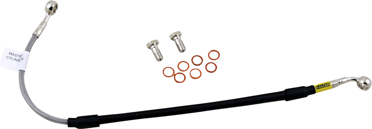 GBRAKES Complete Brake Line Kit - Rear - Stainless Steel
