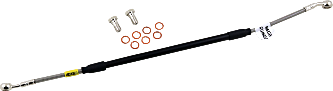 GBRAKES Complete Brake Line Kit - Rear - Stainless Steel - CRF150R '07-'23