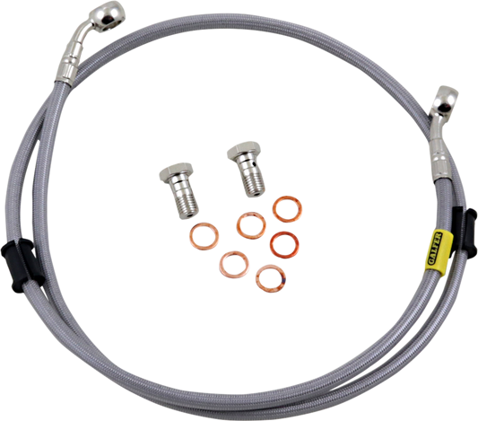 GBRAKES Complete Brake Line Kit - Front - Stainless Steel - XT225 '01-'07