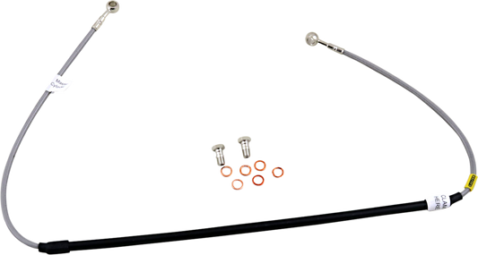GBRAKES Complete Brake Line Kit - Front - Stainless Steel - YZ85 '19-'23
