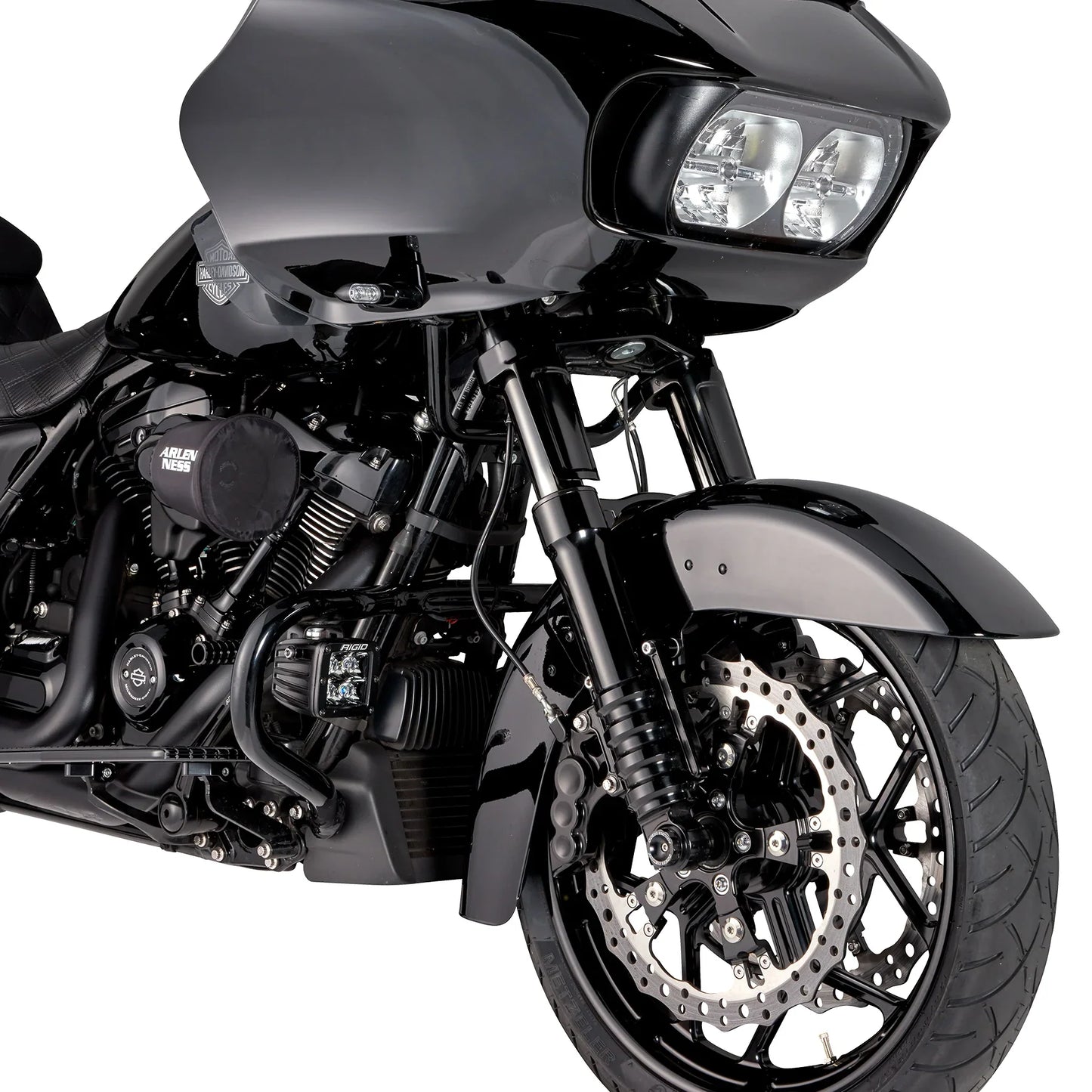 RWD RS-1F Touring +2" Fork Cartridge Kit W/ Extended Tubes 2014 - 2025 Harley Davidson Touring