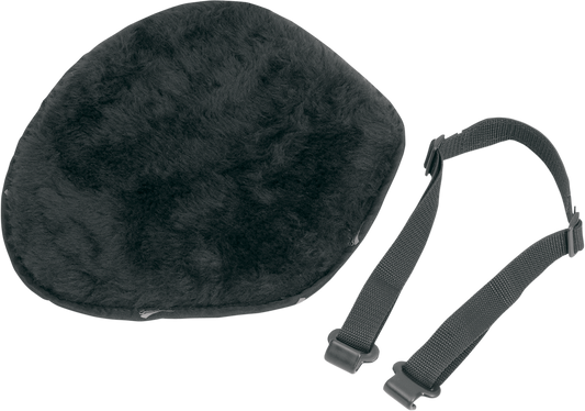 SADDLEMEN Pad - Seat - Breathable Fleece - Large - Black