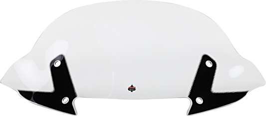 KLOCK WERKS Flare Windshield - 11" - Clear - Victory