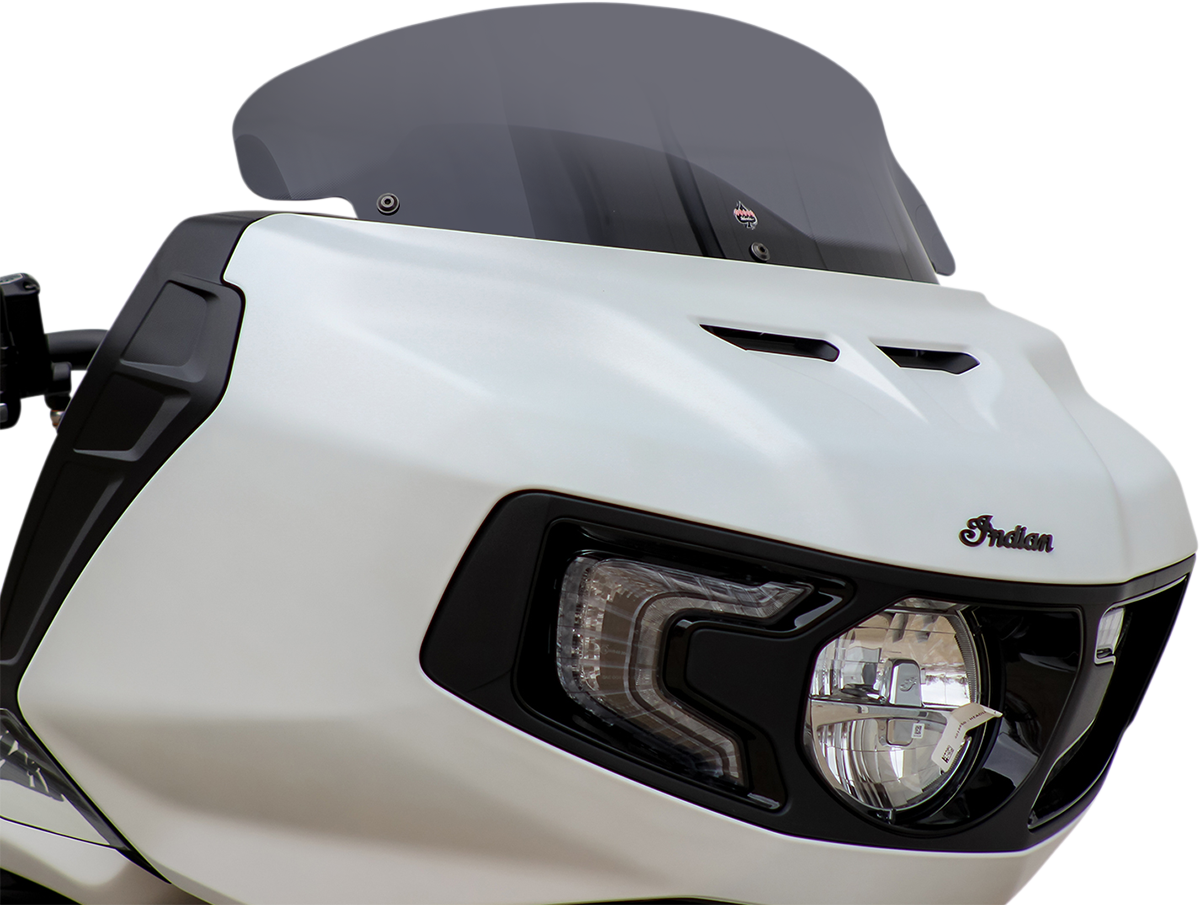 KLOCK WERKS Flare Windshield - 8" - Dark Smoke - Challenger