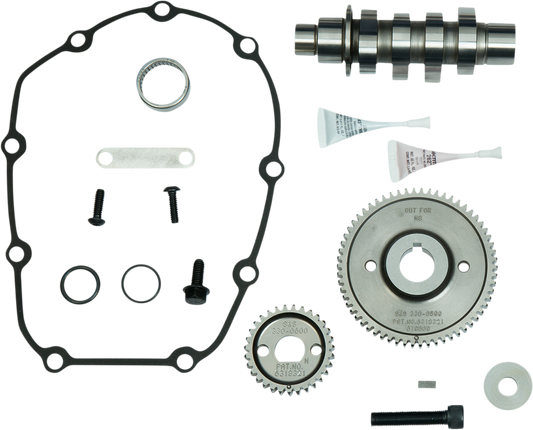 S&S CYCLE Camshaft Kit - 590G - Gear Drive - M8