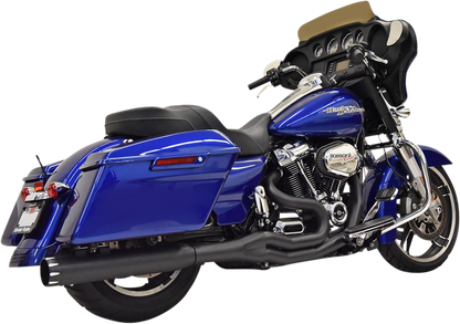 BASSANI XHAUST 2:1 High Horsepower Exhaust - Black - '17-'20 TOURING