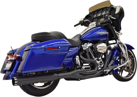 BASSANI XHAUST 2:1 High Horsepower Exhaust - Black - '17-'20 TOURING