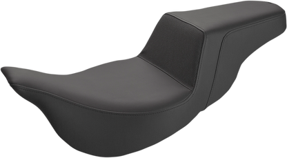 SADDLEMEN Step-Up Seat - Gripper - Black - Touring '08-'24