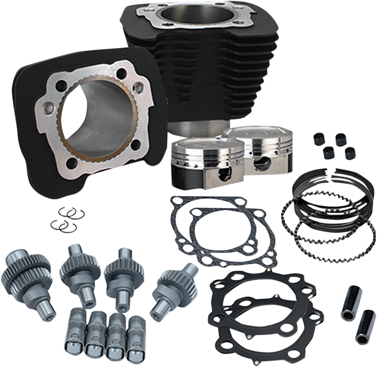 S&S CYCLE Hooligan Engine Performance Kit -1200cc - Black