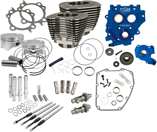S&S CYCLE 110" Power Package Performance Kit - Gear Drive - Black