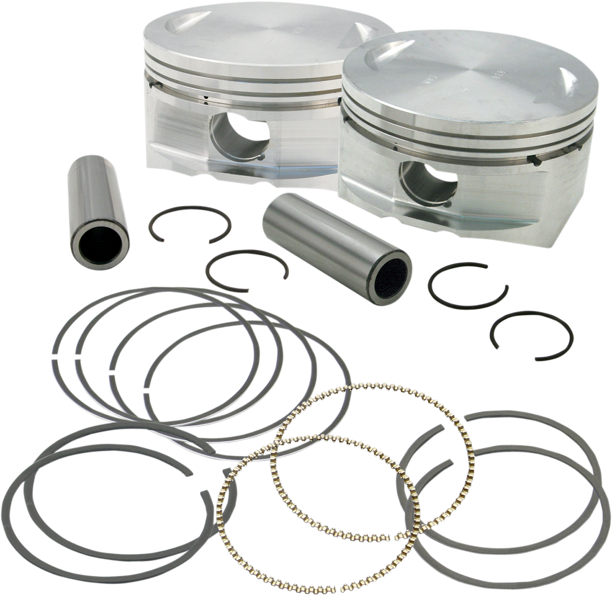 S&S CYCLE Piston Kit - for 97" Big Bore Kit - 3.927" - +.010