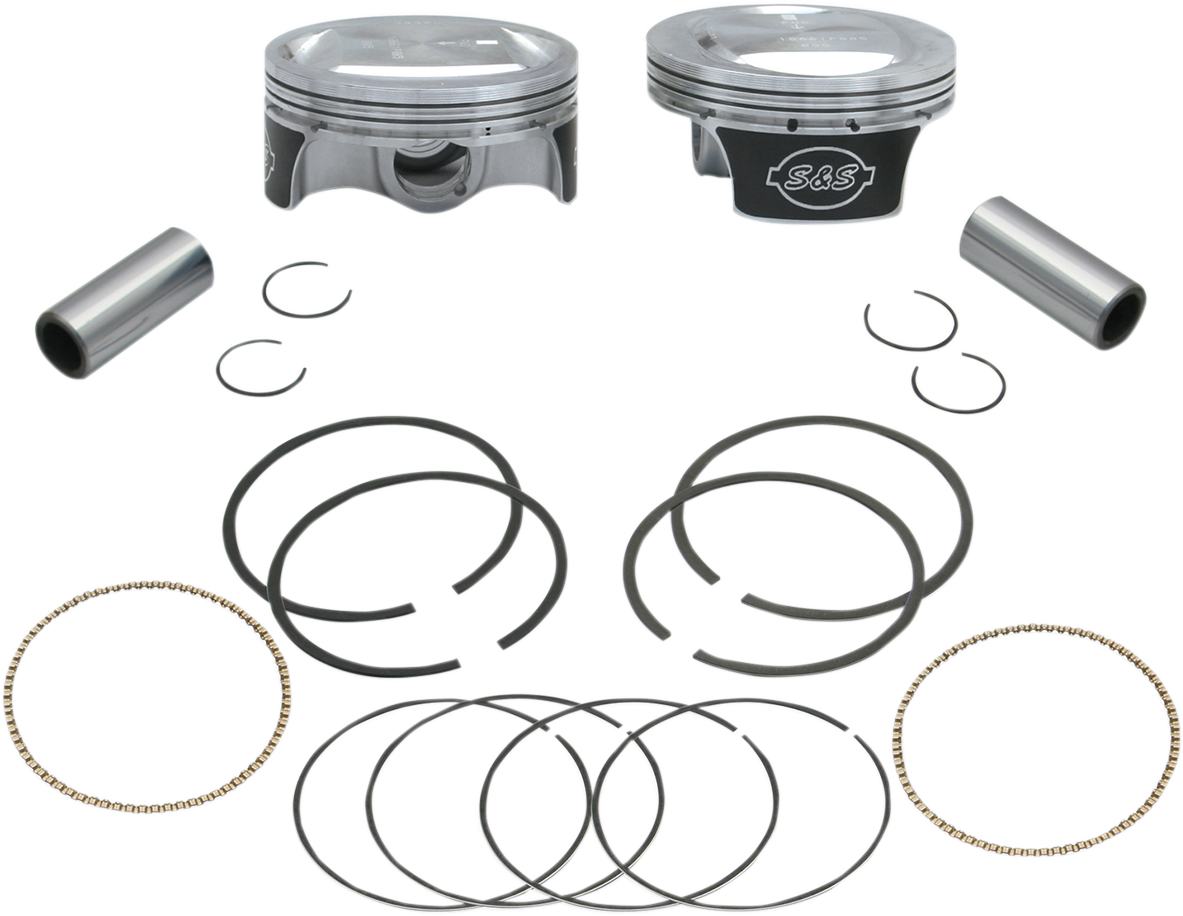 S&S CYCLE Piston Kit - for 103" Hot Set Up Kit - 3.875" - +.005