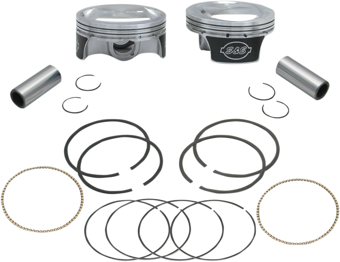 S&S CYCLE Piston Kit - for 103" Hot Set Up Kit - 3.875" - +.010