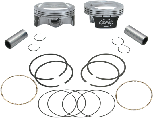 S&S CYCLE Piston Kit - for 103" Hot Set Up Kit - 3.875" - +.010