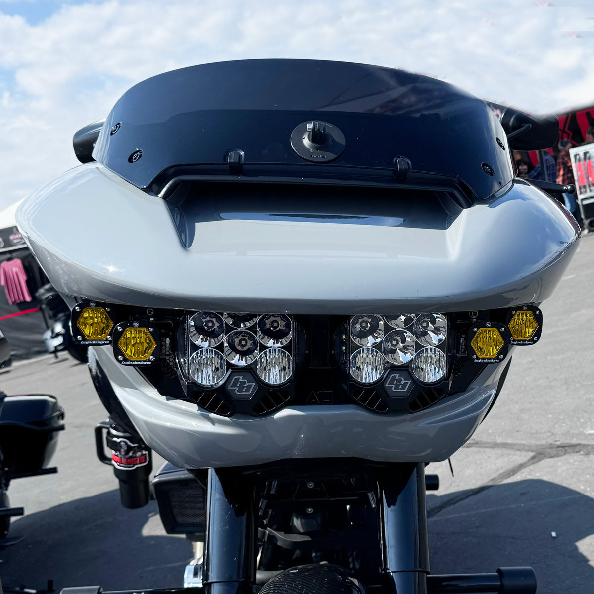 A10 Moto 2023.5+ Road Glide BAJA DESIGNS LP6 Lighting Combo Kit 127114