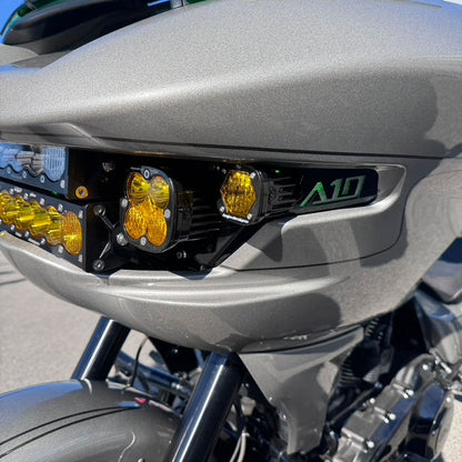 A10 Moto 2023.5+ Road Glide BAJA DESIGNS ONX-6 Bar Lighting Bracket