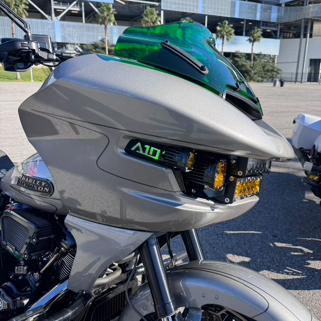 A10 Moto 2023.5+ Road Glide BAJA DESIGNS ONX-6 Bar Lighting Bracket