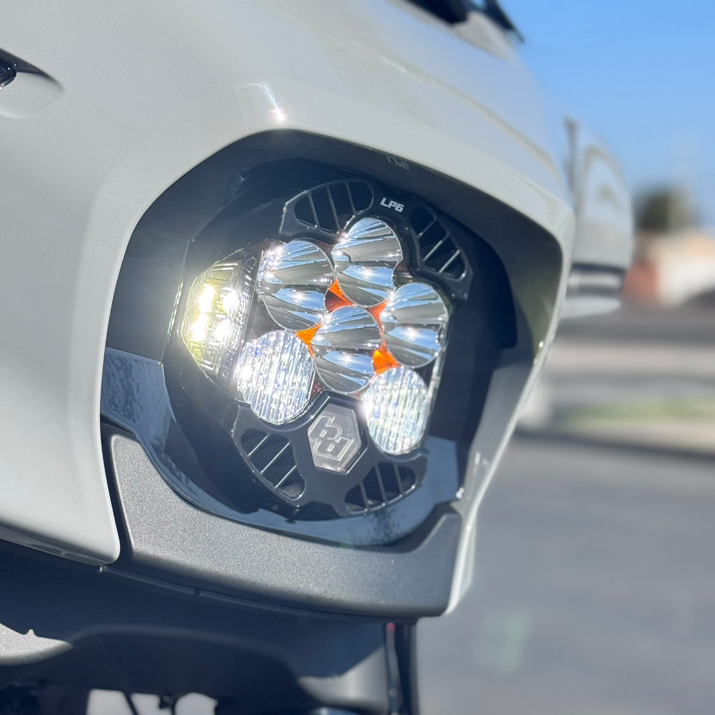A10 Moto 23.5+ Harley Davidson Street Glide LP6 Mounting Kit for DOT/RACING LIGHT