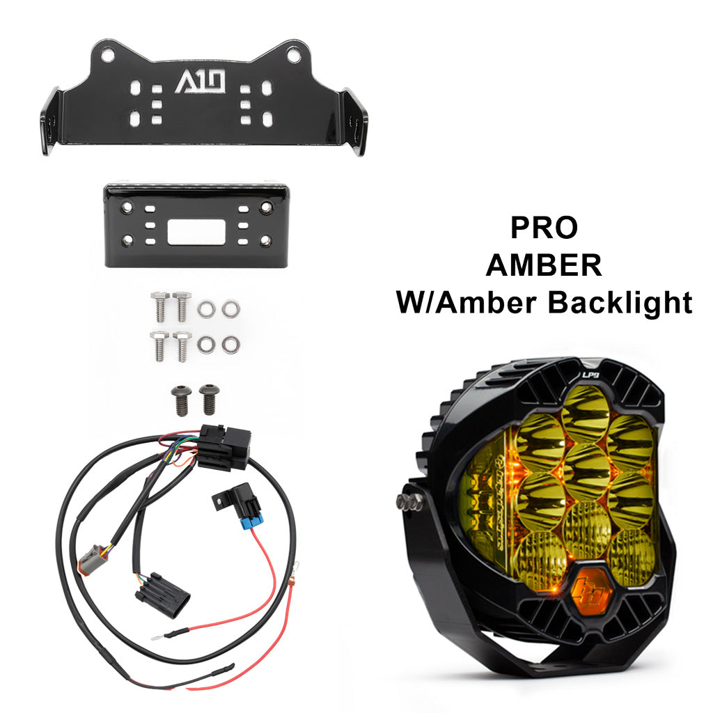 A10 Moto 18-24 Breakout LP9 Solo Light Bracket Combo Kit 127132