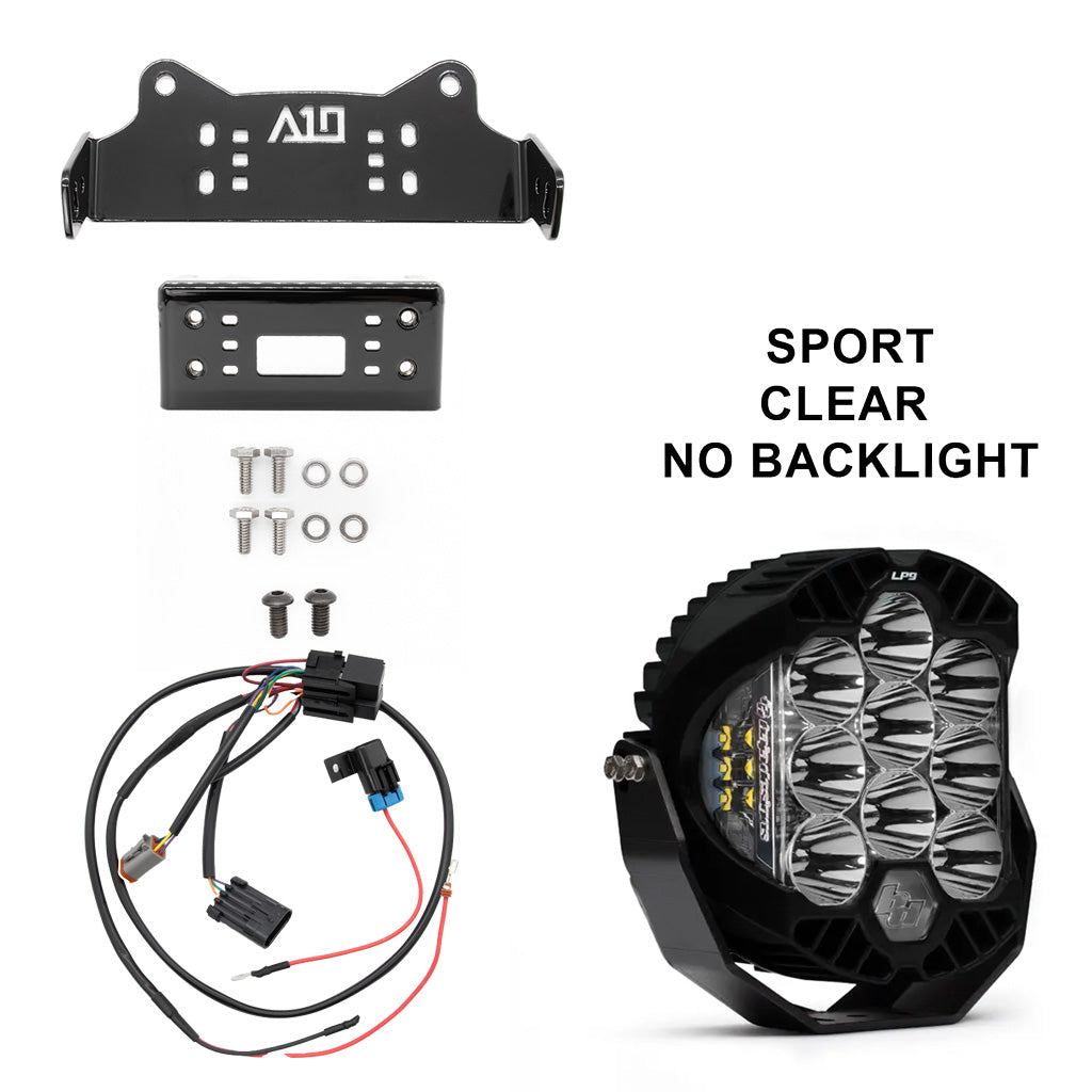 A10 Moto 18-24 Breakout LP9 Solo Light Bracket Combo Kit 127132