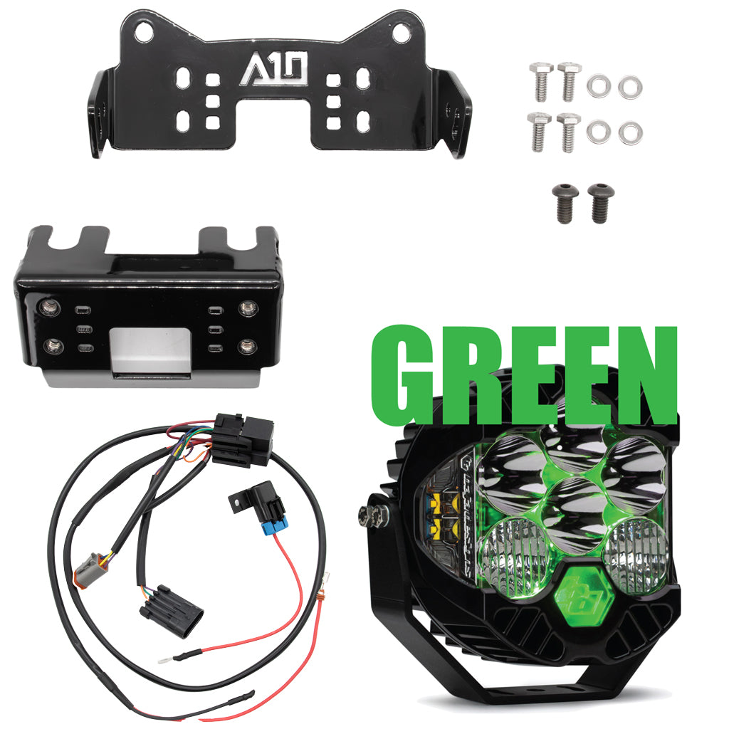 A10 Moto 18-24 Breakout LP6 Solo Lighting Bracket Combo Kit 127133