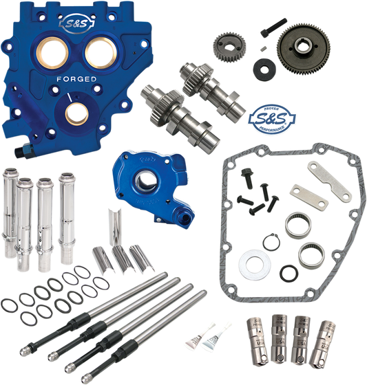 S&S CYCLE Cam Chest with Plate Kit - 510G - Standard Cams - Twin Cam
