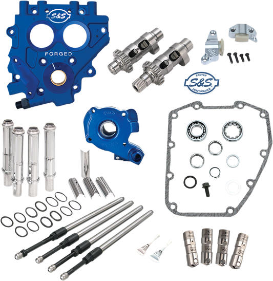 S&S CYCLE Cam Chest with Plate Kit - 551CE - Easy Start Cams - Twin Cam