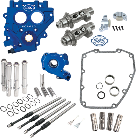 S&S CYCLE Cam Chest with Plate Kit - 551CE - Easy Start Cams - Twin Cam