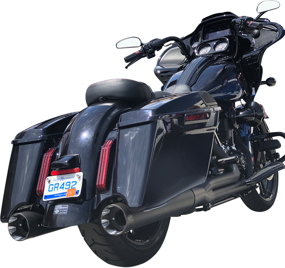 S&S CYCLE Shadow Muffler - Black