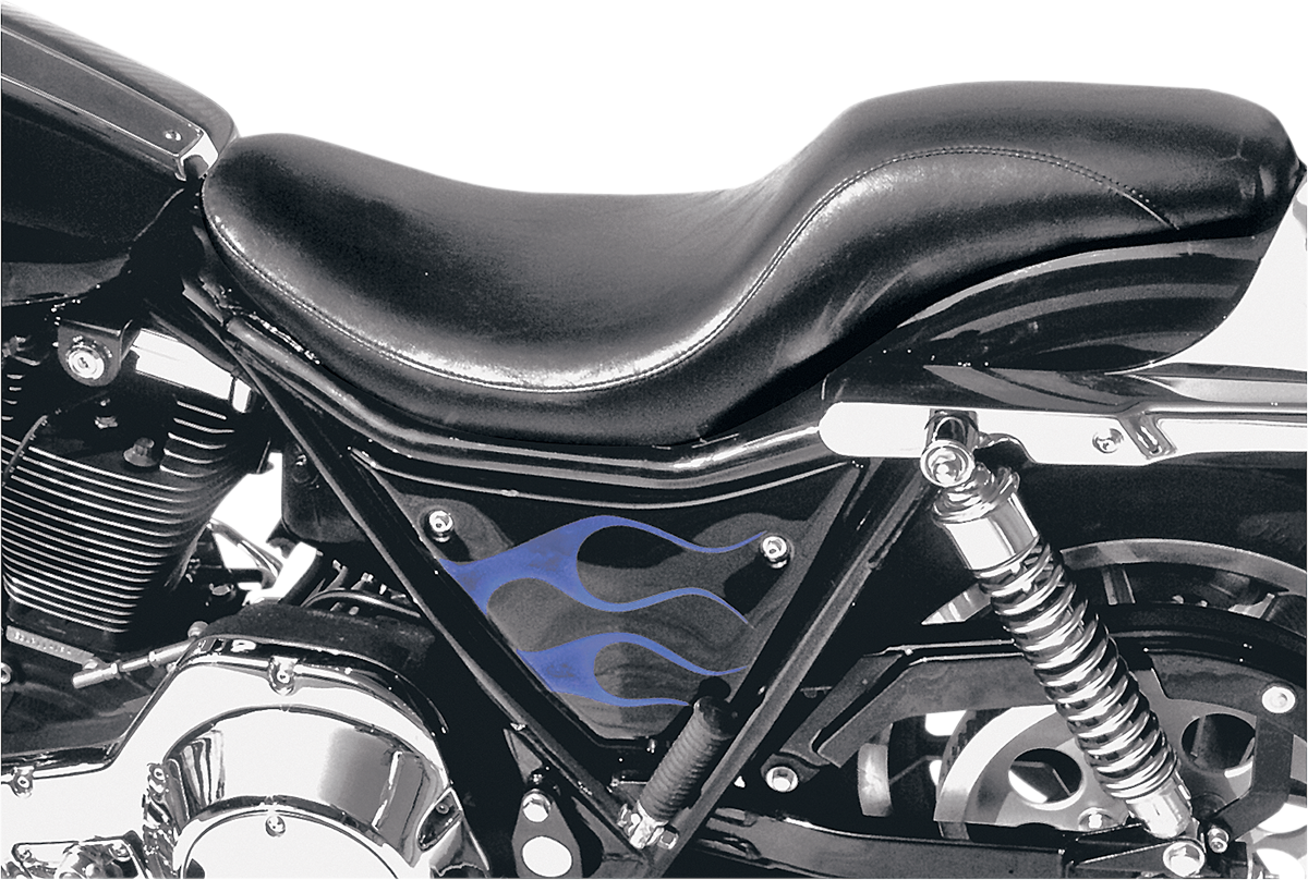 SADDLEMEN Seat - Profiler™ - Black - Smooth - FXR '82-'00