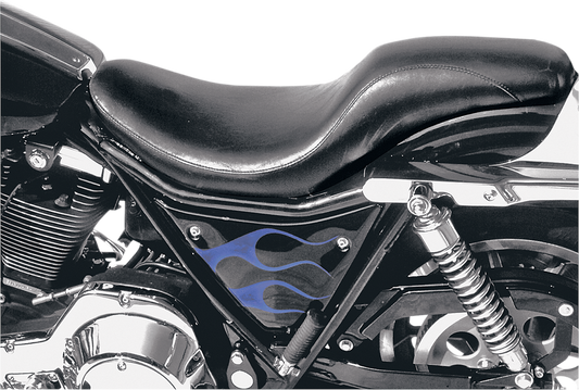 SADDLEMEN Seat - Profiler™ - Black - Smooth - FXR '82-'00